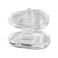 thumbnail image 3 of 5 Paires de Coussinets de Nez en Silicone Vis à Vis Transparente Fine Ellipse Air Outil de Réparation Compact pour Partie de Lunettes Vis, 3 of 7