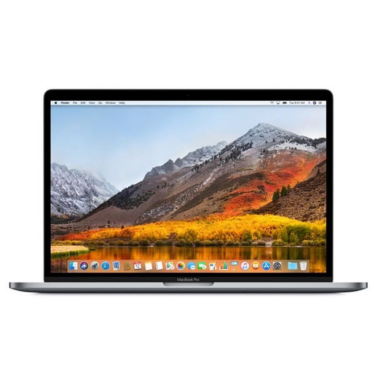 Pre-Owned Apple MacBook Pro Laptop, FHD 15" Retina Display with Touch Bar OR Touch ID45, Intel Core i7, 16GB RAM, 256GB SSD, MacOSx Catalina, Silver, MPTT2LL/A (Good) - image 4 of 4