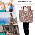 thumbnail image 4 of Yiaed Foxes Print Handbag for Women Tote Purse Shoulder Bag Large Fashion Hobo Purse Handbag Shopping Tote, 4 of 5