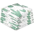 thumbnail image 4 of Coolnut Soft Absorbent Reusable Kitchen Towels, Set of 4|28x18 in, Cartoon Cactuses Dining Kitchen Living Room Tea Towels Dish Towels Decorative Towels Washcloth Gift, 4 of 7