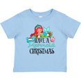 thumbnail image 3 of Inktastic Have a Mermaid Christmas with Crab and Seashell Boys or Girls Baby T-Shirt, 3 of 5