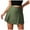 AG, variant on vigerkar Womens Mini Skirt Casual Y2k High Waisted Skorts Split Bodycon Skirts with Shorts Underneath Club Streetwear (Brown, S)