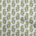 thumbnail image 1 of oneOone Cotton Poplin Light Green Fabric Paisleys Sewing Material Print Fabric By The Yard 56 Inch Wide, 1 of 5