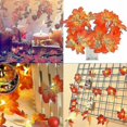 thumbnail image 3 of Guirnalda de otoño con Hojas de arce Led, decoración de luces, decoración navideña, 3 of 5
