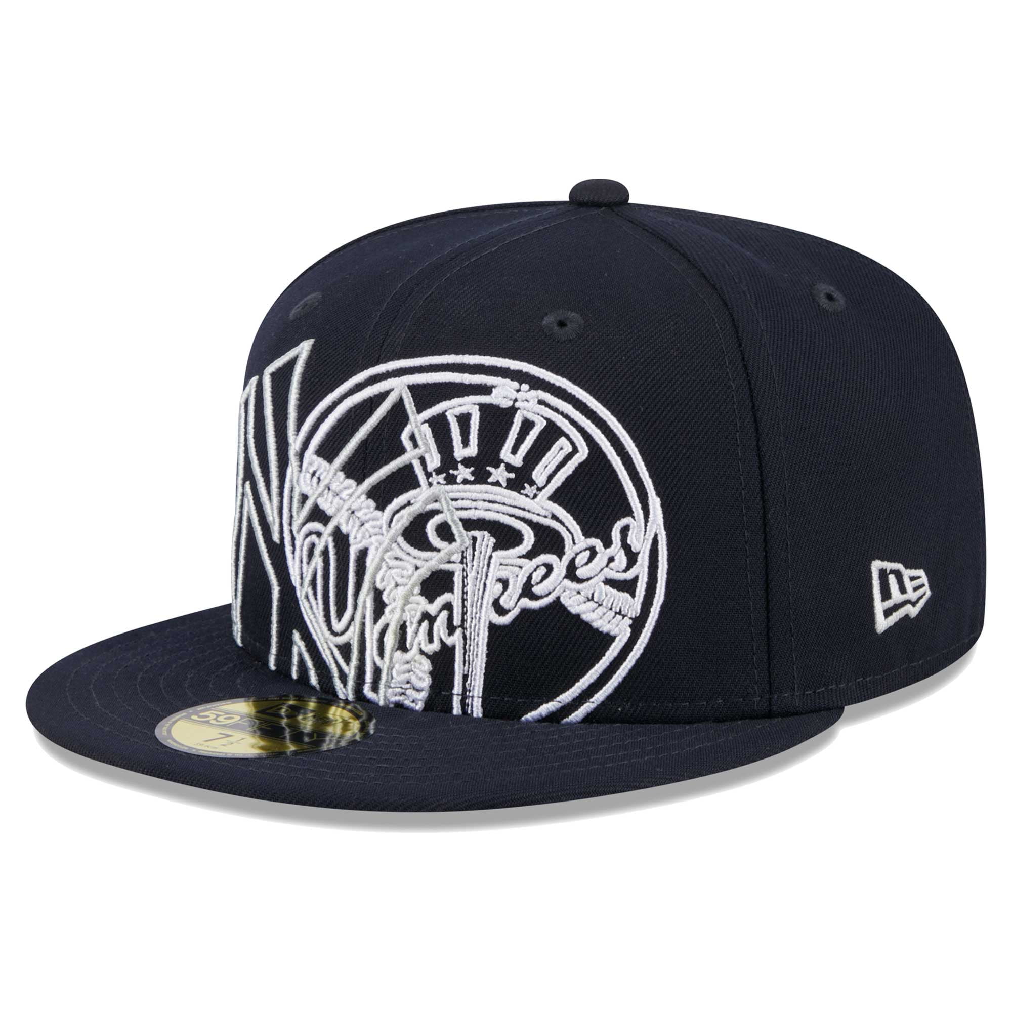 帽子 HOME GAME NEW ERA HAT NAVY 7 7/8 New Era Men's New York Yankees 59Fifty Game Navy Authentic