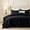Black, variant on Ameha 2-Piece Quilt Set Lightweight Leaf Embossed Microfiber Bedspread and Coverlet Bedding Set Olive Green Twin