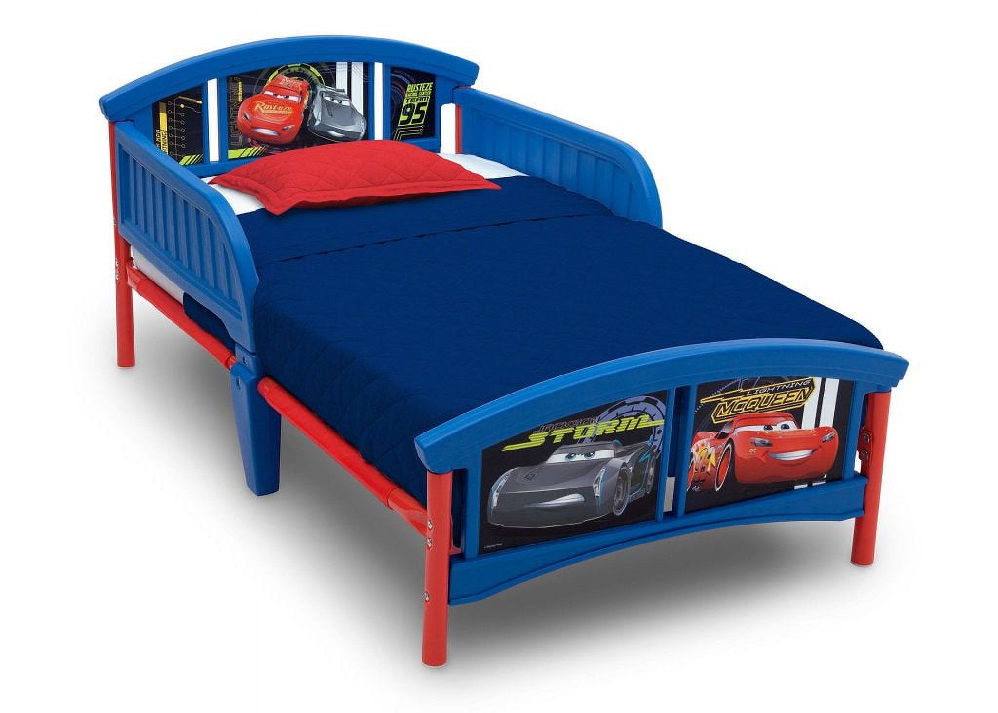 Delta Children Disney Pixar Cars Toddler Bed, Blue