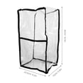 thumbnail image 4 of OUNONA Mixer Protector Kitchen Use Blender Cover PVC Wear Resistant 1Pcs, 4 of 8