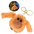 thumbnail image 4 of Llavero de muñeco de gorila de peluche, llavero colgante con bolsa decorativa de gorila de felpa, 4 of 7