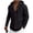 Black, variant on Linen Shirts for Men Lightweight Button Up Long Sleeve Shirts with Hood Loose Fit Breathable Boho Beach Linen Hoodie Size 3XL Pink