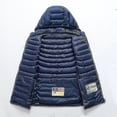 thumbnail image 2 of Chaqueta de plumón para hombre sin mangas desmontable con capucha invierno ligero color sólido-xinhan, 2 of 4