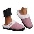 thumbnail image 2 of Pantoufles en Peluche pour Femmes Adultes Pantoufles en Peluche Pantoufles d'Intérieur pour Femmes Pantoufles Douillettes Chaussures d'Intérieur Pantoufles en Peluche pour Femmes, 2 of 8