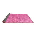 thumbnail image 2 of Ahgly Company Indoor Rectangle Abstract Pink Modern Area Rugs, 7' x 9', 2 of 4