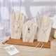 thumbnail image 4 of Soporte para collares, exhibidor de collares de madera, soportes para múltiples collares, exhibidores de joyería, soporte de 3 filas con 3 exhibidores extraíbles., 4 of 5
