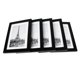 thumbnail image 4 of 5 unids marco de fotos 7 pulgadas elegante alta transparencia negro decorativo resistente marco de imagen para la fotografía casera de la boda, 4 of 8