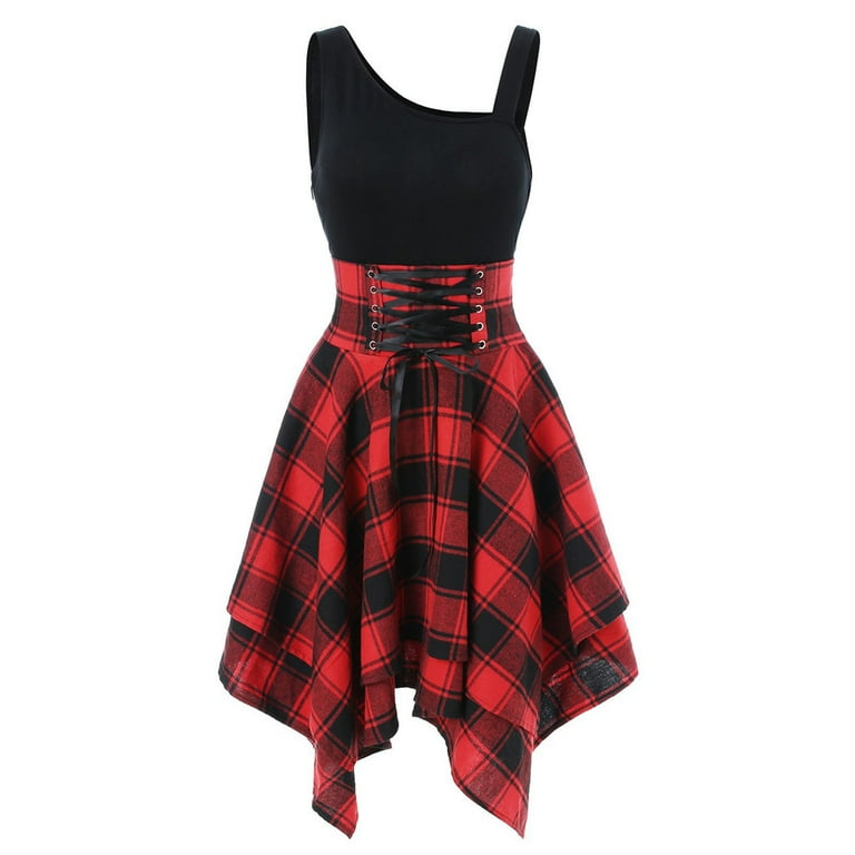 New dress print irregular dress New dress print irregular dress