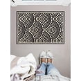 thumbnail image 4 of Aspire Wool Scallop Navy & White 2' x 3' Accent Rug, 4 of 5