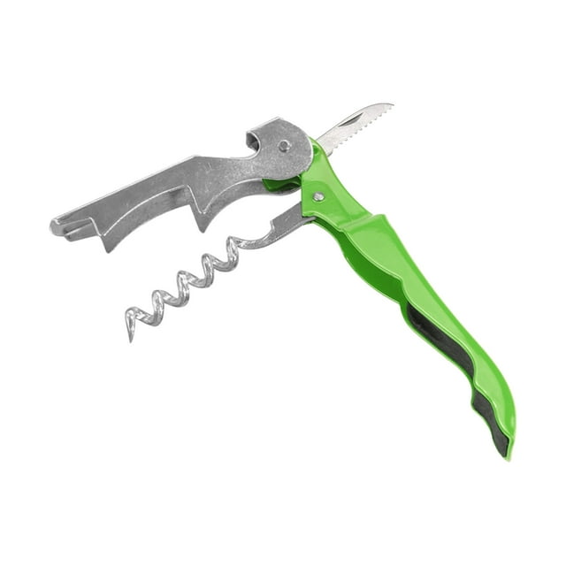 PVCS Stainless Steel Cork Screw Corkscrew MultiFunction Wine Bottle Cap Opener for Home