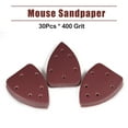 thumbnail image 5 of SPEEDWOX 30 Pcs Mouse Detail Sander Sandpaper 6 Hole, 400 Grit Hook and Loop Detail Sandpaper, for Metal Woodworking Grinding Polishing, 5 of 7