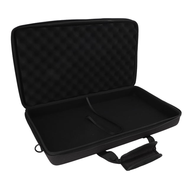 DJ Controller Case, Shock Absorbing Mixer Travel Case EVA Sponge with Adjustable Shoulder Strap for DDJ-FLX4