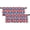 4th of July Checkered, variant on Valentine''s Day Kitchen Curtains Red 2 Pack 54"x18" Love Heart Valance Curtains for Window Romantic Valentines Small Window Treatment Rod Pocket Valances for Living Room Bedroom Decor