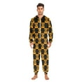 thumbnail image 6 of joogoo Basketballs in Checkered Unisex Adults Onesies Pajamas Jumpsuits L, 6 of 7