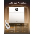 thumbnail image 4 of Calentador de pared Dreo Smart IP24 Electric Space con oscilación de 30°, 4 of 6