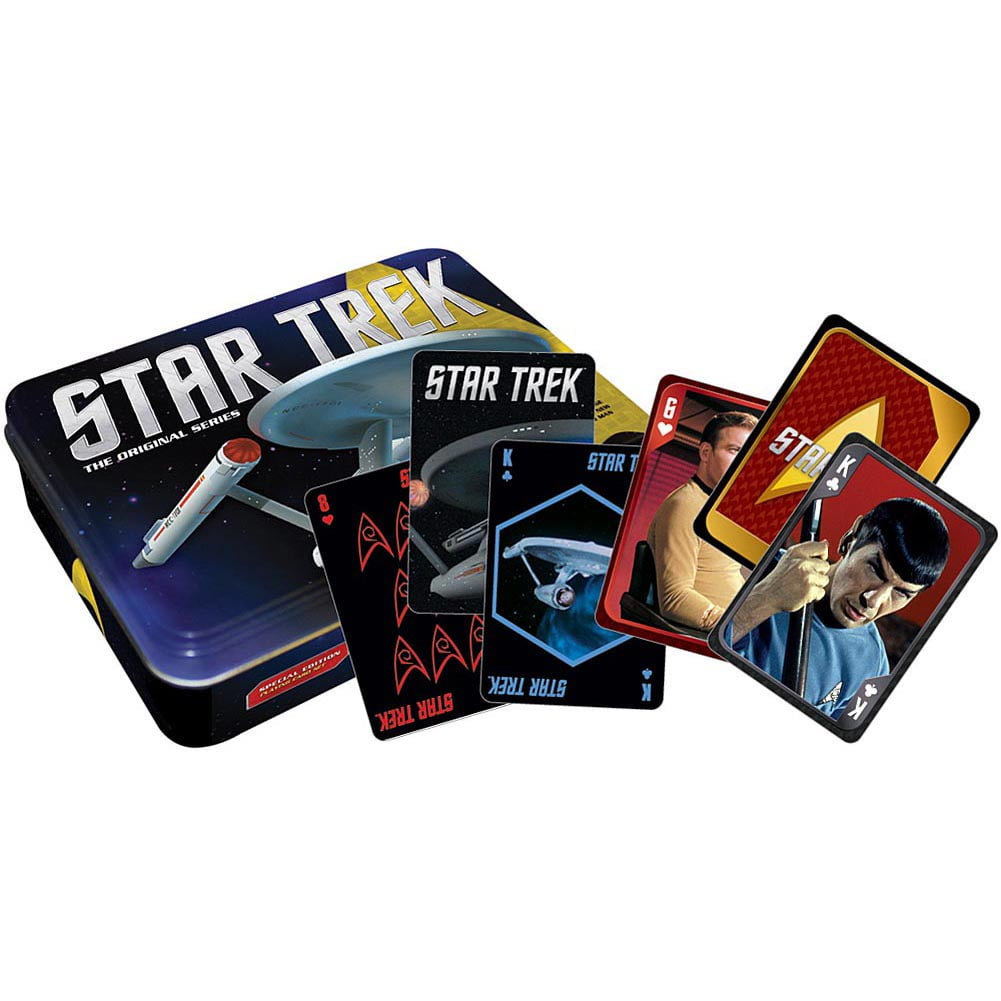Star Trek Enterprise Playing Cards in Tin Box, Star Trek by NMR