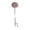 Purple, variant on Flower Ceramic Pollinator Water Station With Metal Ground Stake Shallow Butterfly Bee Water Bowl Outdoor Garden Decorative Bird Bath Stake For Yard Flower Beds Patio(Pink-60x10cm)