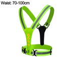 thumbnail image 2 of LED Reflective Vest USB Rechargeable Vest Safety Gear Adjustable Night Running LED for Men/Women/Child, 2 of 5