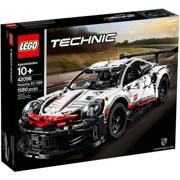Pre-Owned LEGO Technic Porsche 911 RSR Race Car Model Building Kit 42096, Advanced Replica, Exclusive Collectible Set, Gift for Kids, Boys & Girls