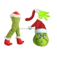 thumbnail image 2 of Decoración navideña con función luminosa, elfo verde de gran tamaño, ideal para la decoración festiva del hogar (15 cm), 2 of 5