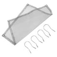 thumbnail image 6 of Homoyoyo Portable Foldable Stainless Steel BBQ Fire Stand Mesh for Outdoor Camping Cooking Grill 1 Set, 6 of 8
