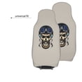 thumbnail image 6 of XMXT 2Pcs Car Seat Cover Decor Protector, Motorcycle Skeleton Print Front Seat Covers for Cars SUVs, Universal Fit, 6 of 9