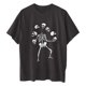 thumbnail image 5 of Pntutb Blusa de manga corta con estampado de calavera, sol y luna, estilo vintage, para mujer Pntutb Pntutb-3323, 5 of 9