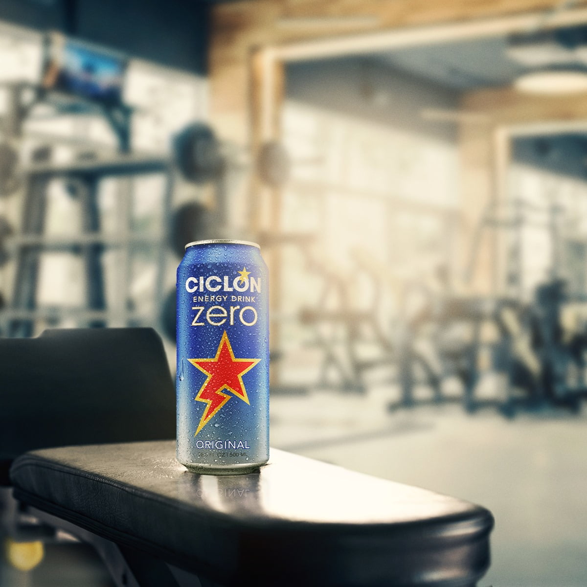 Ciclon Zero, Zero Sugar Energy Drink, 16.6 fl oz Aluminum Can