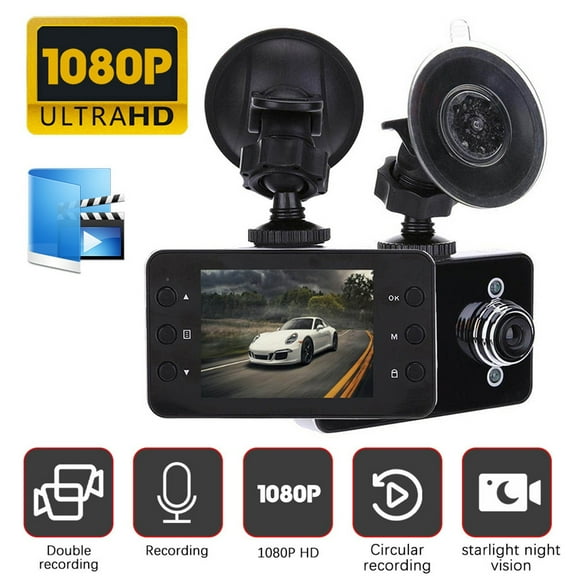 Latrodar Dash Cam 1080P FHD DVR Car Driving Recorder 2.2 Upgraded nitor,Loop Recording As show 4x3.2 Inch Home Gadgets