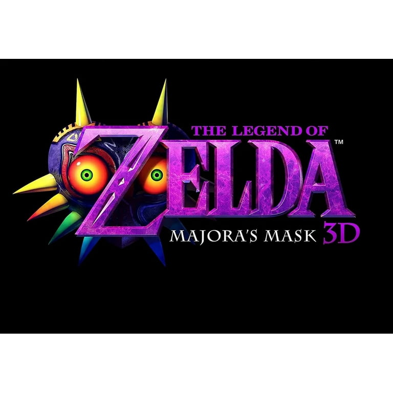 Nintendo 3DS Zelda Majora’s Mask 3D~北米版 The Legend of Zelda Majora's Mask 3D 3DS Cover Art Work Only