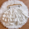 thumbnail image 2 of XIAOCHA Lace Ruffled Shorts for Women Sweet Layered Style Casual Bloomers Shorts, 2 of 6