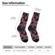 thumbnail image 2 of Fotbe Colorful Hawaii Palms Calcetas Largas con Estampado para Hombre y Mujer – Calcetas de Compresión Transpirables y Elásticas, Viajar y Uso Diario Talla 5-11, 2 of 6