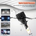 thumbnail image 4 of 2 bombillas LED para faros delanteros de coche IP68 a prueba de agua de 50 W., 4 of 7