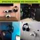 thumbnail image 3 of Methold Soporte de controlador de acrílico Universal montaje en pared autoadhesivo multifunción soporte de manija de auriculares Home Cafe Videojuegos y accesorios Transparente, 3 of 6