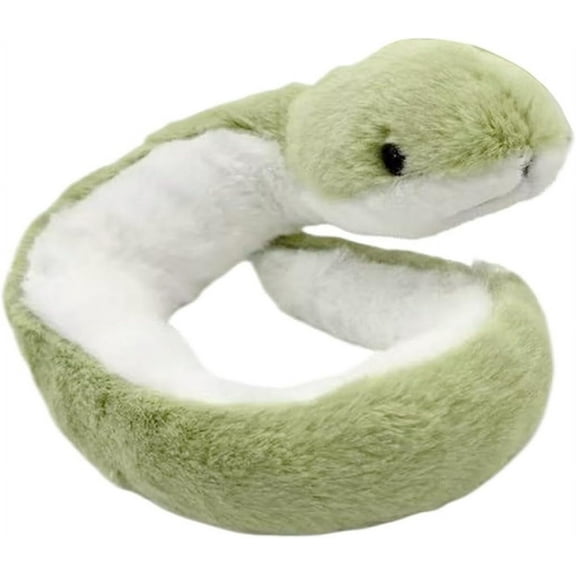 Snake Plushie - Snake Plush | Green Plush Snake Stuffed Animal Toy | 15.75 inches Animal Plush | Plush Skin-Friendly Snake Plush Pillow, Snake Stuffed Doll Toys for Kids, Children, Toddler, Girls