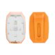 thumbnail image 5 of Lámpara de seguridad nocturna con luz LED recargable por USB ligera para correr al aire libre y ciclismo naranja, 5 of 8