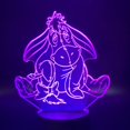 thumbnail image 2 of Luz nocturna Little Donkey Eeyores 3D LED para dormitorio infantil, 2 of 2