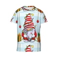 thumbnail image 6 of Fuzoiu Funny Christmas Gnome Print Youth Short Sleeve T-Shirt,Youth Dry-Fit Active Athletic T-Shirt,Short Sleeve Tops Tees for School, Sports, and Casual Wear, 6 of 6