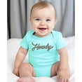 thumbnail image 2 of Howdy Rope Script Baby Bodysuit for Girls and Boys Trendy Vintage Country Western Outfit Chill Bodysuit 12 Months, 2 of 3
