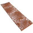 thumbnail image 4 of Table Runners, Non-Slip 39.4x11.8in Home Decor Table Placemat With Your Families Or Friends For Banquet Decoration For Garden Farmhouse Wedding Party ANGGREK Marrón, 4 of 8
