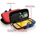 thumbnail image 4 of Portable Travel Carry Case Fit for Switch Lite Console 2019, Switch Lite Accessories Bundle, Compatible for Switch Lite with Screen Protector, Protective Case and Thumb Grip Caps, Red, 4 of 8