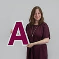 thumbnail image 4 of Vispronet Heroes Work Here Yard Signs with Stakes – Large Easily Readable 18in Tall Letters – Weather-Resistant Signs – Support Your Nurses, Doctors and First Responders (Burgundy), 4 of 7